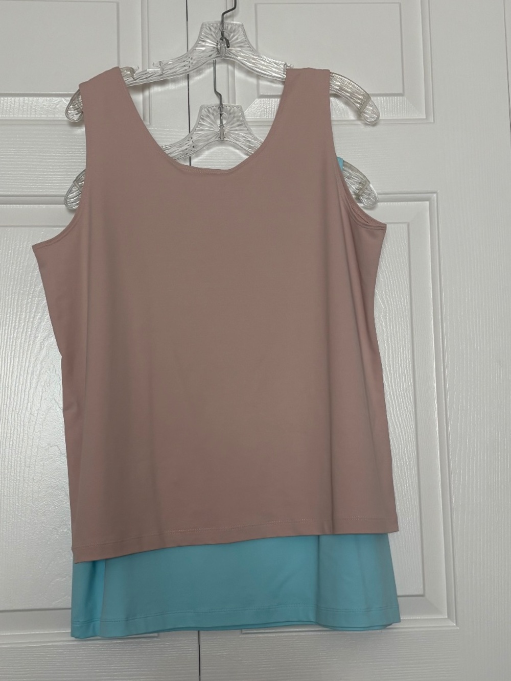 TWO Chico’s Microfiber Microfeel Timeless Classic Tanks Size 3 (XL) - Picture 3 of 9